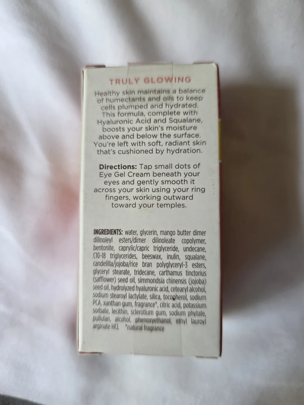 Burt's Bees Hydrating Eye Gel Cream  0.5oz New In Box